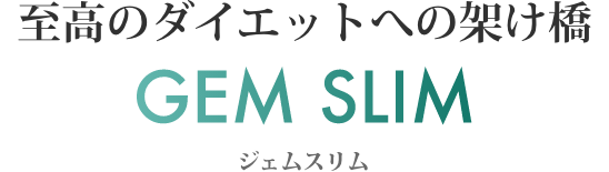 至高のダイエットへの架け橋 GEM SLIM